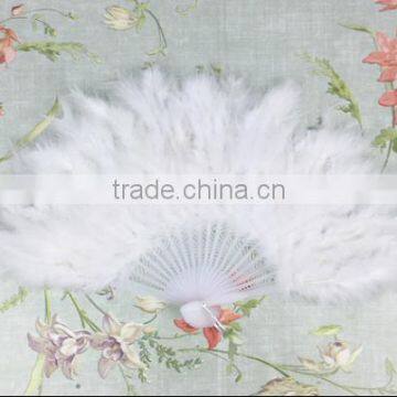 Wholesale Good Quality Multicolor Turkey Feather Fan photo-6