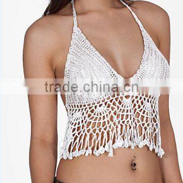 summer wholesale cotton crochet bikini swimwear