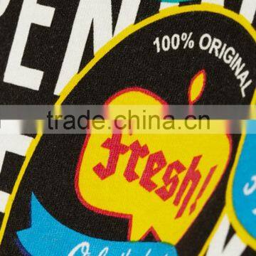 Cotton Fruit Sticker t Shirt Printing for Women photo-2