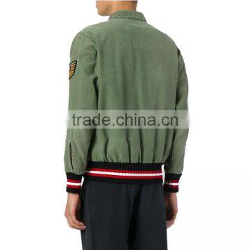 China Suppliers Casual Men's Bomber Jacket Fashion Men's Clothing Custom Man Jacket photo-4