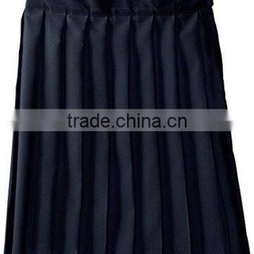 100% Cotton Beautiful Girl School Uniform Skirt ,School Uniform Design photo-3