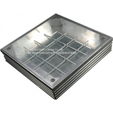 Aluminum profile manhole cover