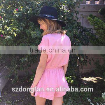 Women Pink Sexy Romper Sexy Rompers For Women Picture photo-4