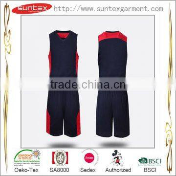 Suntex Popular Dry Fit Jersey Basketball Best Quality Mesh Basketball Wear