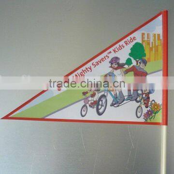 Bicycle flag pole