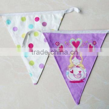 polyester printed bunting flag