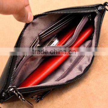 PU Leather Polyester Solid 82665 Small Shoulder Bag photo-5