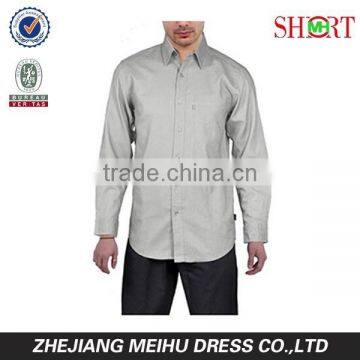 2016 Men's Hemp Long Sleeve Dress Shirt , Linen Shirts photo-2