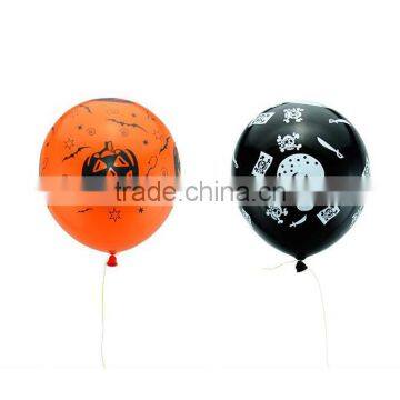 China Cheap Halloween Party Balloon Demon Cobweb Inflatable Pumpkin Helium Baloons photo-2