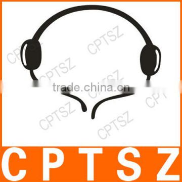 CPTCAM DIY Headphones Style Car Reflective Sticker