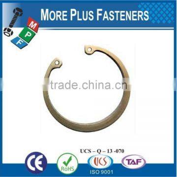 Made in Taiwan Internal Circlip Bore Size Brass Internal Circlip Stainless Steel Internal Circlip photo-2