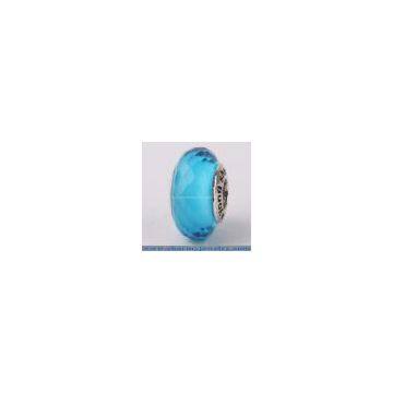 S925 ALE Glass Bead With Threaded Core photo-2