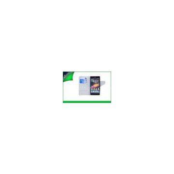 Anti - Dust Wallet Mobile Phone Leather Cases Sony Xperia U With Card Slot