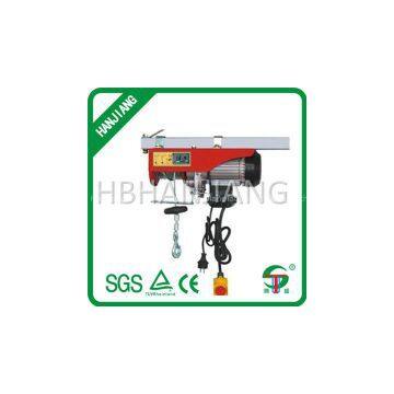 230v mini pa wire rope electric hoist