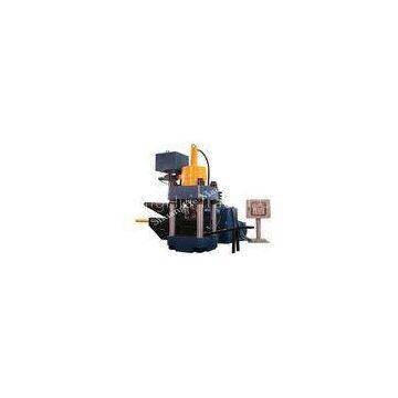 High Efficiency Metal Briquetting Press Machinery / Hydraulic Sawdust Briquette Press