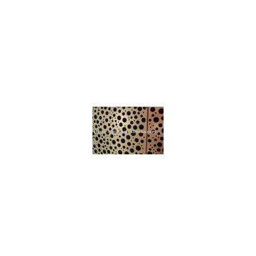 quadrate panel for wall and ceiling