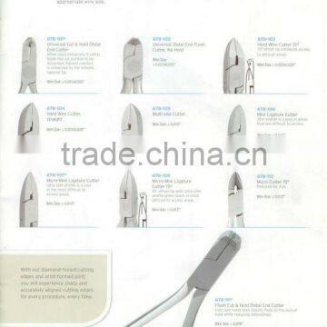 Hard Wire Cutter, Universal Cut & Hold Distal End cutter, Orthodontic Tools