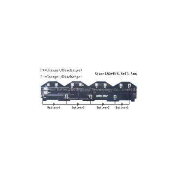 Shenzhen Multilayer led Circuit Board Pcb,OEM circuit board BMS/PCB/PCM 18650-4S1P(4S) 14.8V