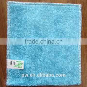 Blue kitchen dishcloth clean towel 100% bamboo Fiber Washing dish Special Tableware tea sets cooking utensils furniture towel