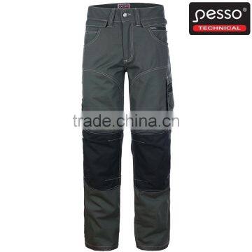 PESSO RIPSTOP 100% Cotton Chaki Workwear Bibpants photo-5