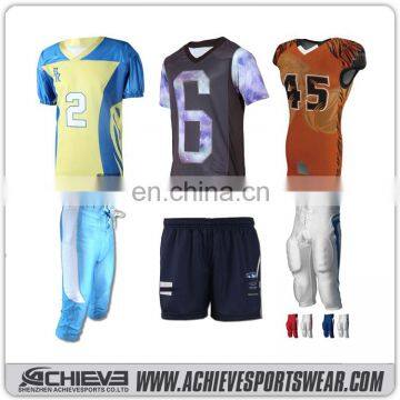 custom American football jersey,sublimated football shirts