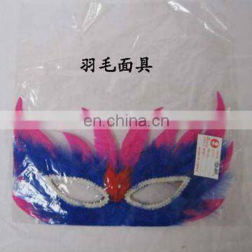 Hot sale carnival costume feather mask