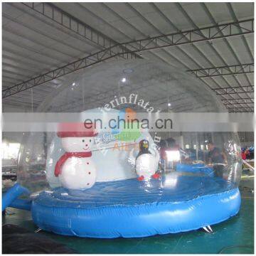 Inflatable Snow Tent for Taking Photos, Inflatable Snowball for Christmas, Welcome Snowball Inflatable Tent photo-4