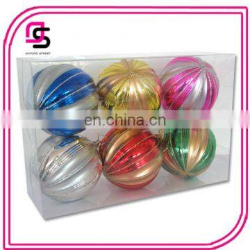 New Plastic Christmas Ball ,Christmas Tree Ball,Christmas Hang-painted Ball ,watermelon Ball