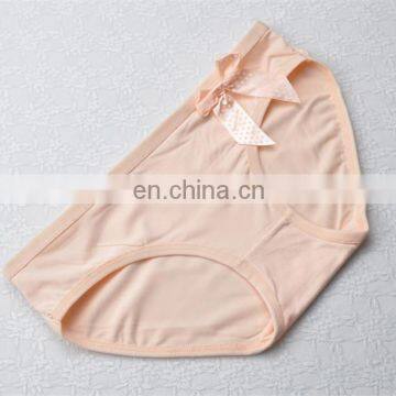 Bestdance Wholesale Lace Underpant Pure Cotton Modal Bow-knot Underwear Briefs G-String for Women OEM photo-3