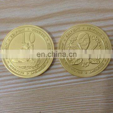 BSCI Custom Pure 24 Gold Metal Souvenir Challenge Coins