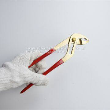 Non Sparking Beryllium Copper Slip Joint Plier Water Pump Plier