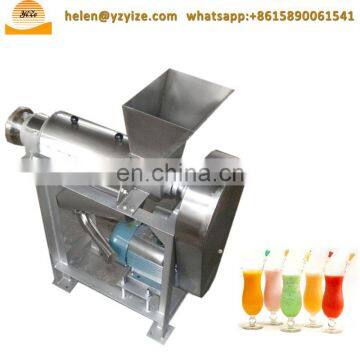 Fresh apple juice press machine of Screw juice machine with crusher