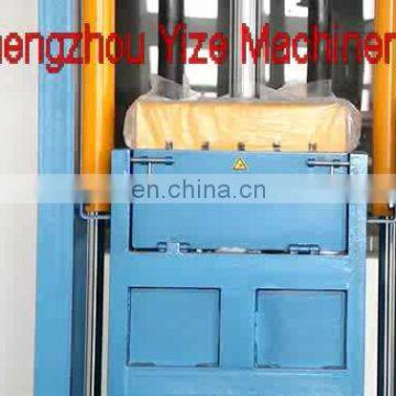 Waste paper bale press machine baler machine for grass coton waste