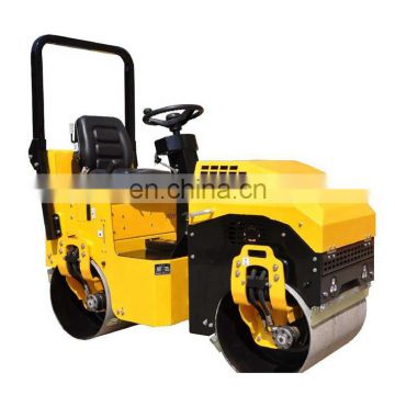 Hand operation Mini Vibratory road roller compactor for gravel sandy soil lawn