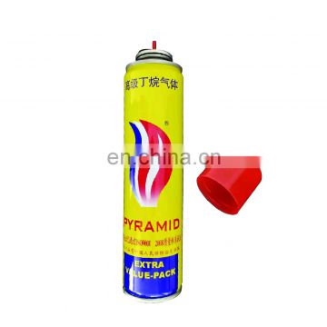 China gas refill for lighter adaptar 270g and korek gas 270g