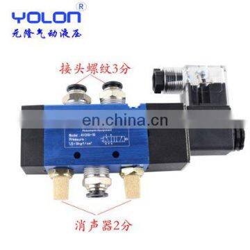 DC 24V 5 Way 2 Position 4V210-08 Pneumatic Electric Solenoid Air Valve photo-4