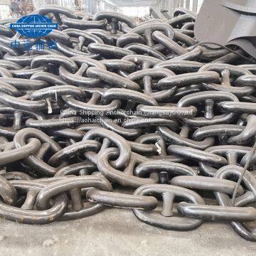 grade 3 studlink chain-studless chain-china shipping anchor chain