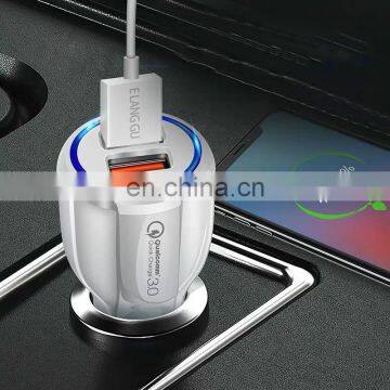 Oem Fast Car Usb Charger Shenzhen 2020 New Product Wholesale Qc3.0 For Apple Iphone 11/6/7/8 Mobile Phone Wireless Charger