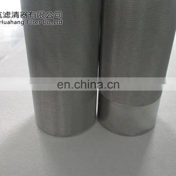 Ultra fine 1 micron sintered woven wire mesh 316L sintered metal filter