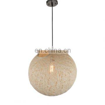 Hot Sale Modern Rattan Pendant Lamp Cotton Home Lighting From Zhongshan photo-2