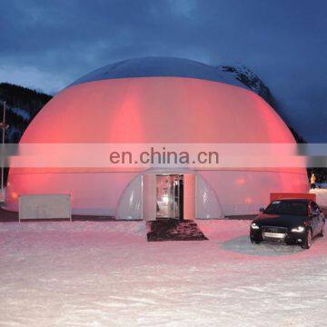 China factory price pink inflatable wedding tent,outdoor or indoor inflatable igloo tent