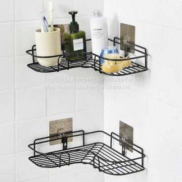 Bathroom Corner Shelf /Wall Mounted Toilet Kitchen Shelf Storage Rack photo-4