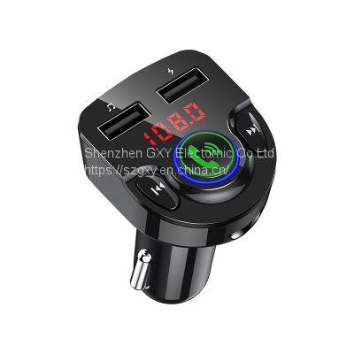 G32 5V/3.1A Dual USB Wireless Car Radio FM Transmitter Bluetooth Car MP3 Player With TF Card Slot for Music Play photo-3