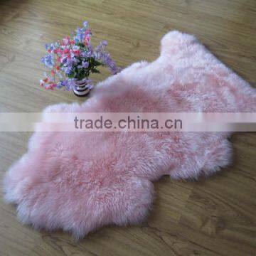 Wholesale organic sheep wool rug