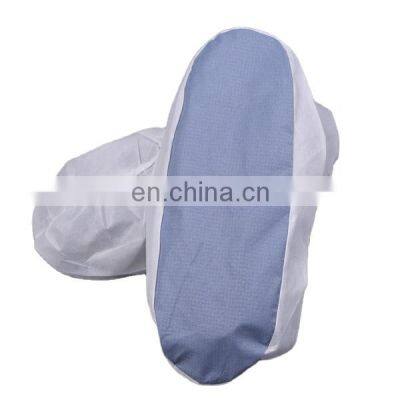 Waterproof & Slip Resistance SCPE Shoe Covers with Blue Sole