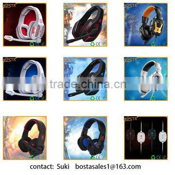 China wholesale great quality promotional 7.0 stereo gaming headsets 2016