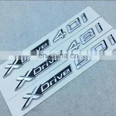 Car Sticker XDrive LOGO Decoration Modification for BMW M 18i 20i 28i 30i 35i 40i 48i 50i photo-3