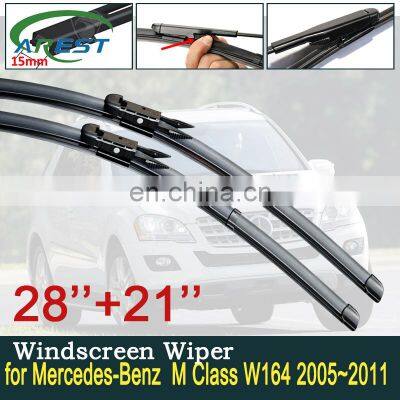 for Mercedes-Benz M ML Class W164 2005~2011Car Wiper Blades  Windscreen Windshield Wipers Car Accessories 2006 2007 2008 2009