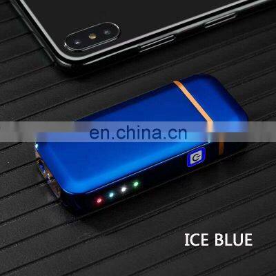 High Quality Electric Rechargeable Usb Lighter With Battery Indicator Display photo-4