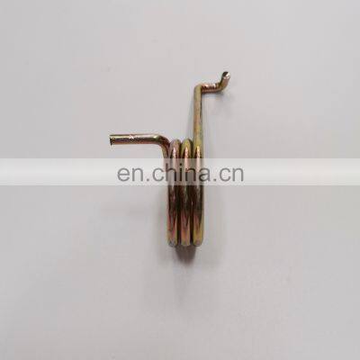 China Suppliers Gold Plating Large Size Stainless Steel Metal Flexible Adjustable Torsion Spring Brake Return Spring for BM150